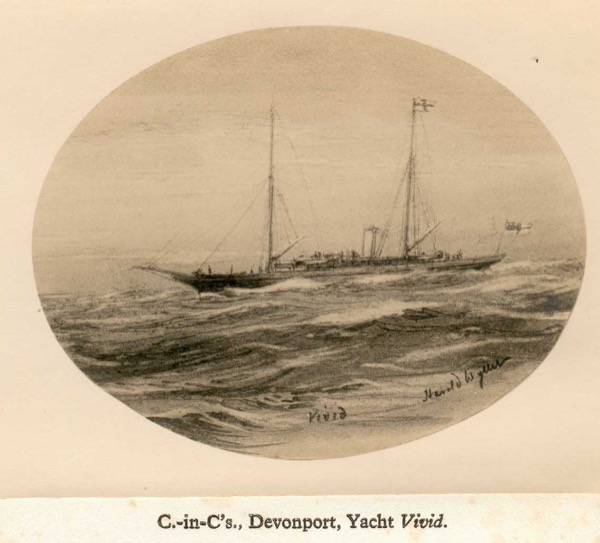 C-in-C's, Devonport, Yacht Vivid